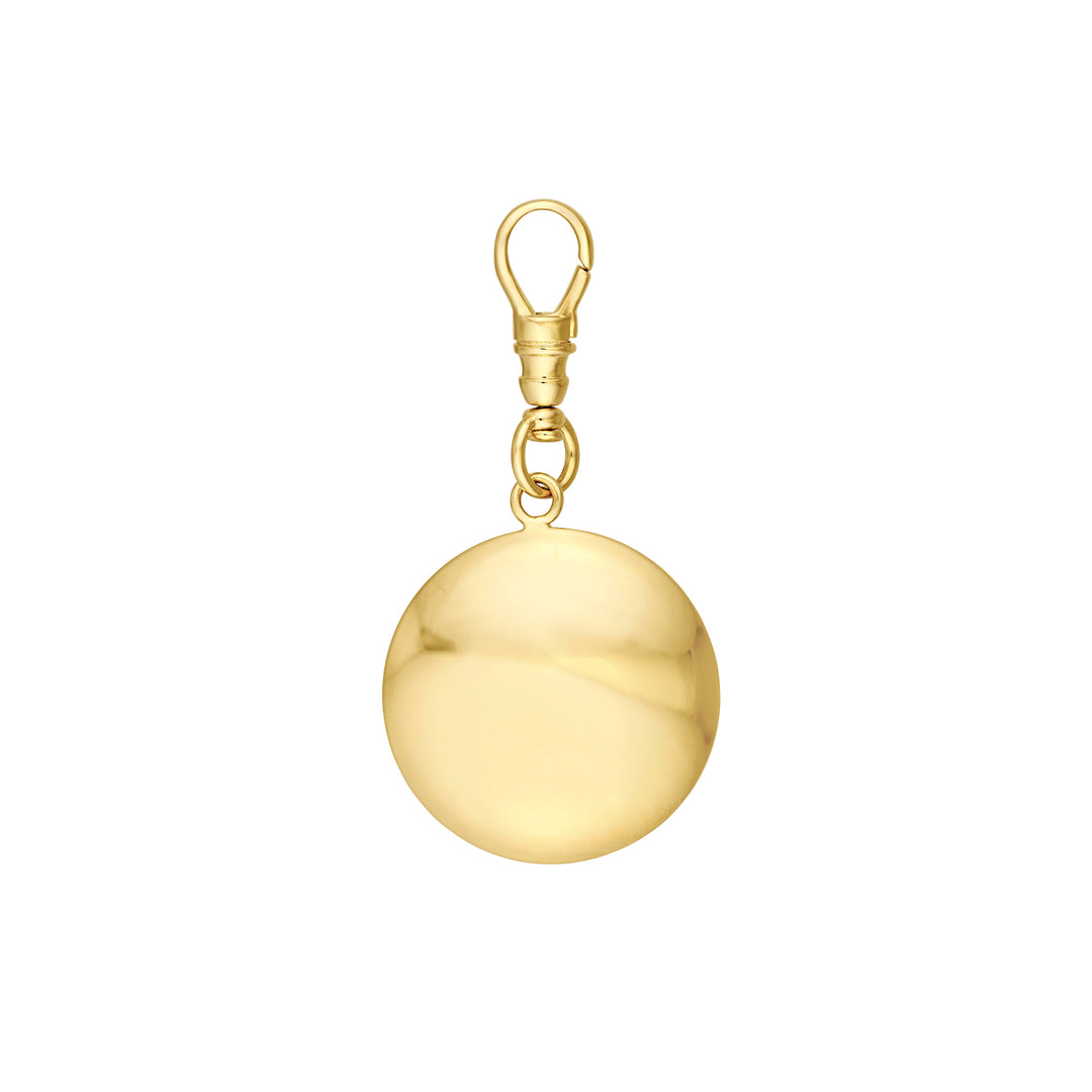 Puffy Disc Pendant