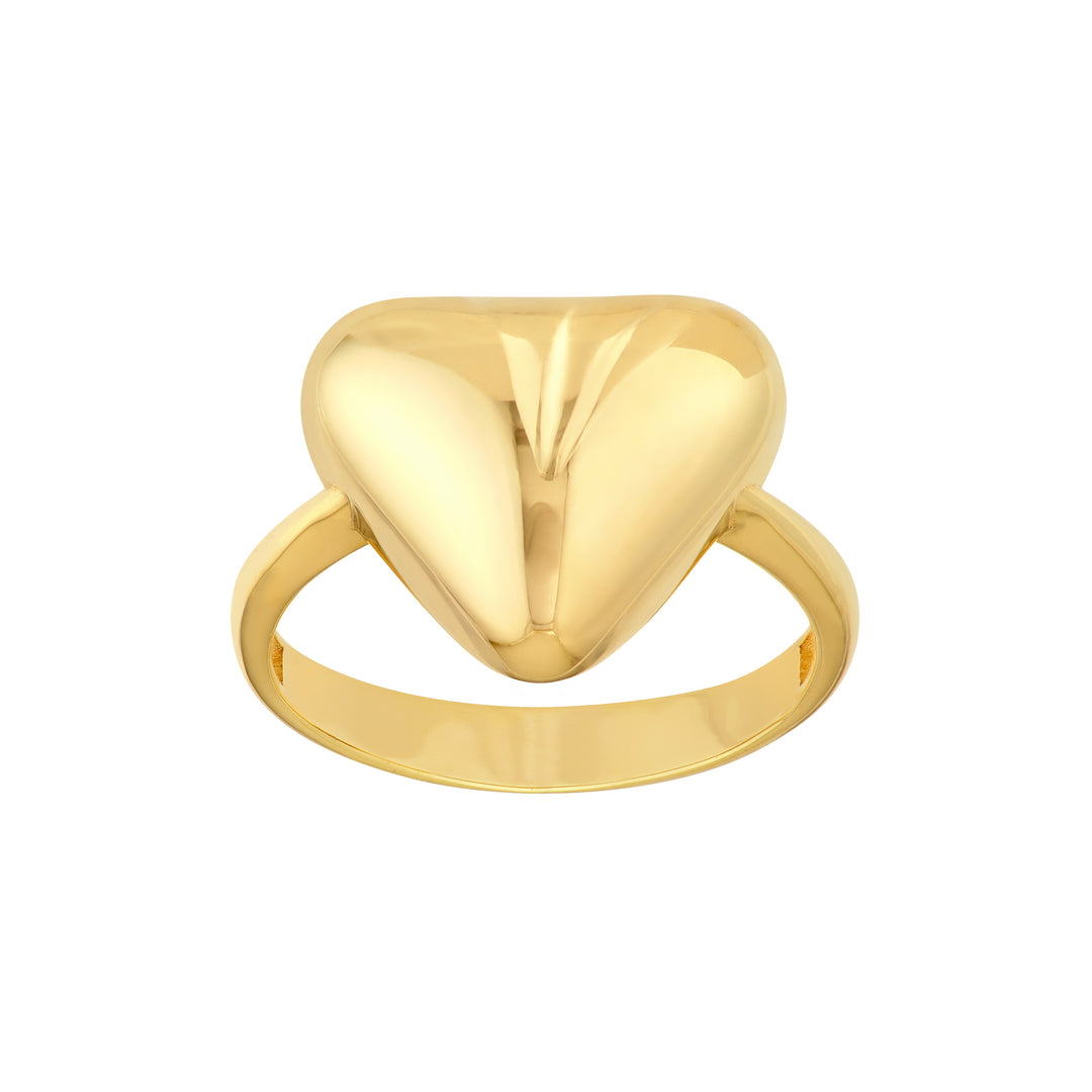 Puffy Triangle Ring