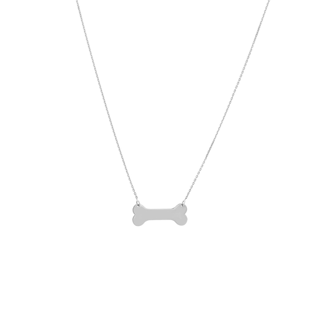 Dog Bone Engravable Necklace