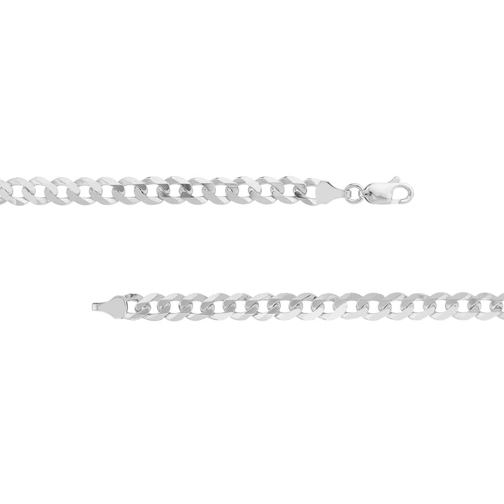 7mm Flat Open Cuban Chain