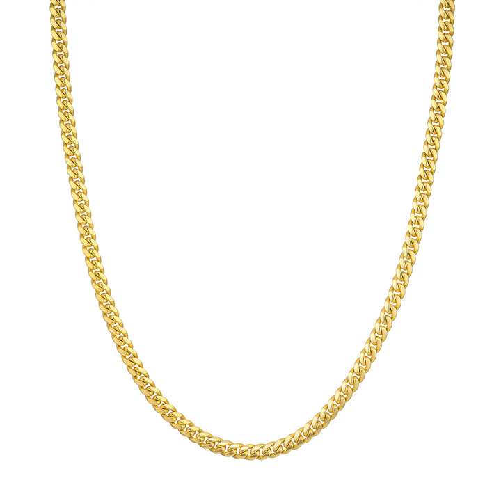 5.0mm Miami Cuban Chain with Lobster Lock