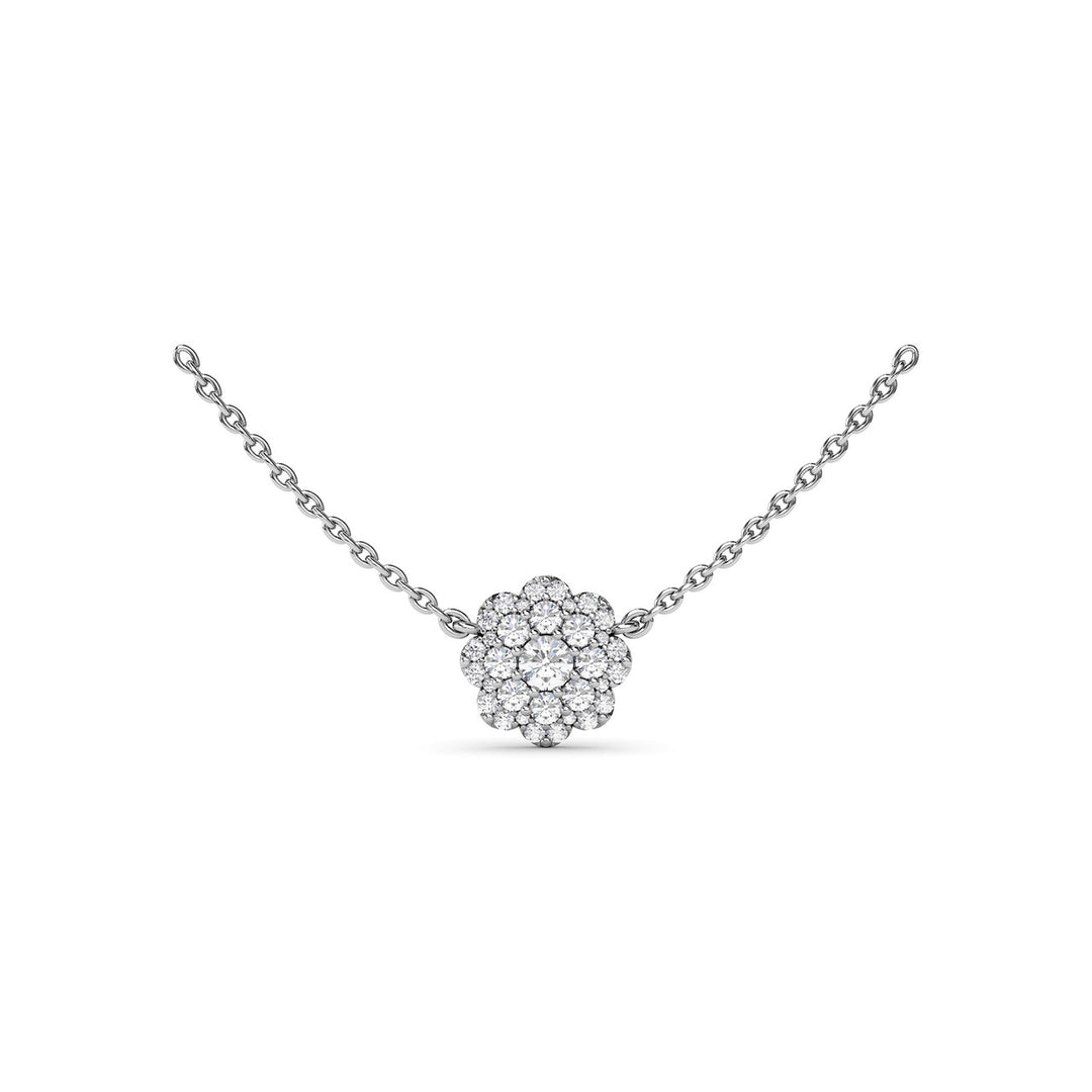 Magnolia Diamond Necklace