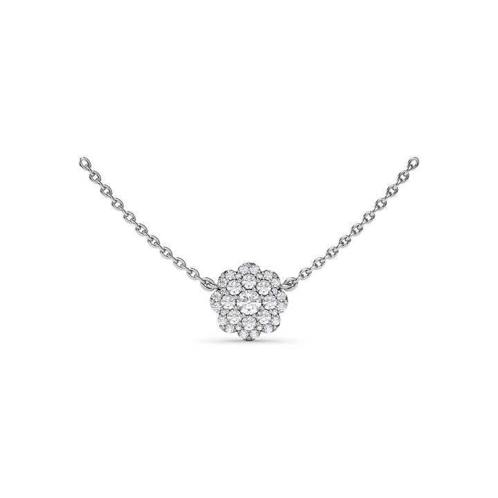 Magnolia Diamond Necklace