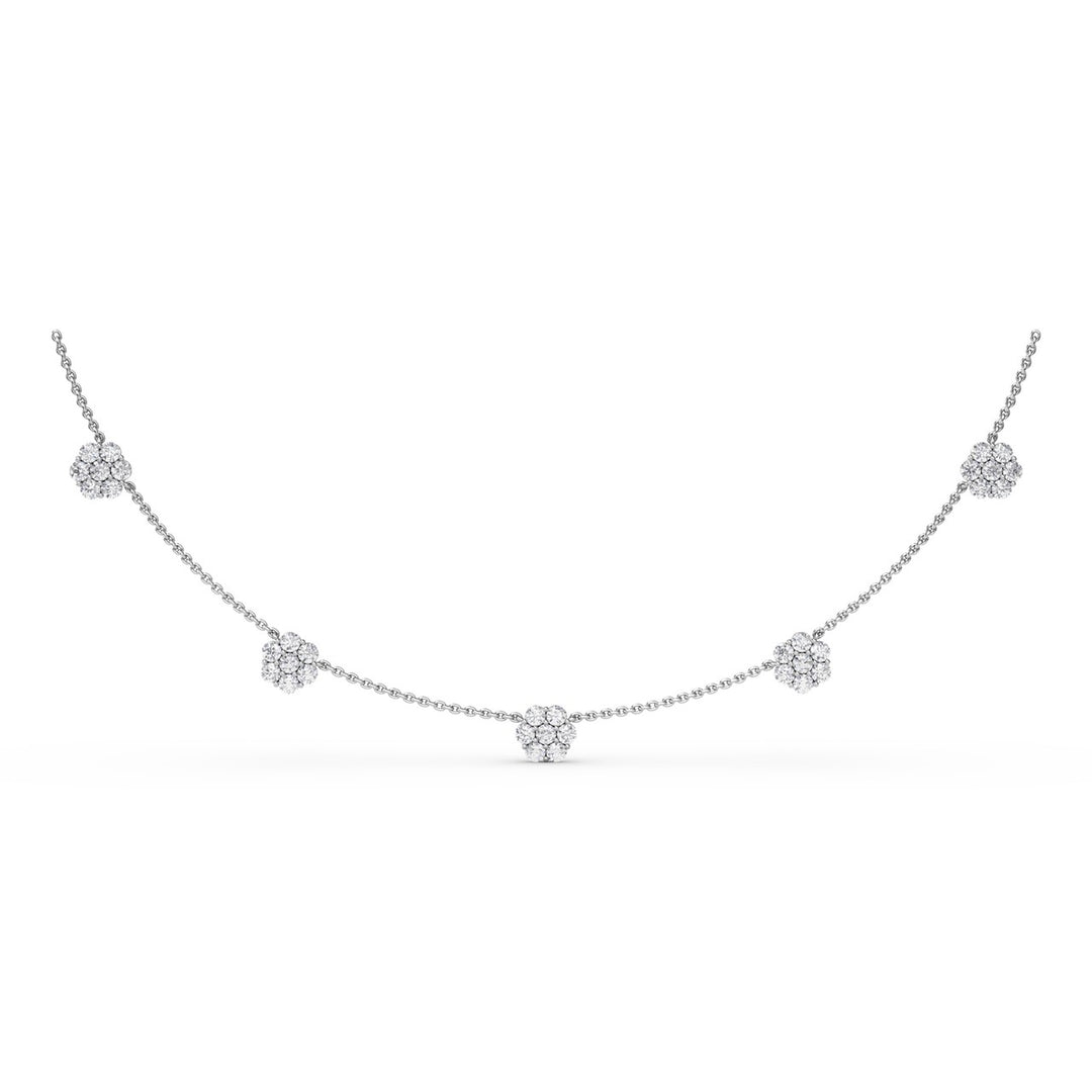 Magnolia Diamond Necklace