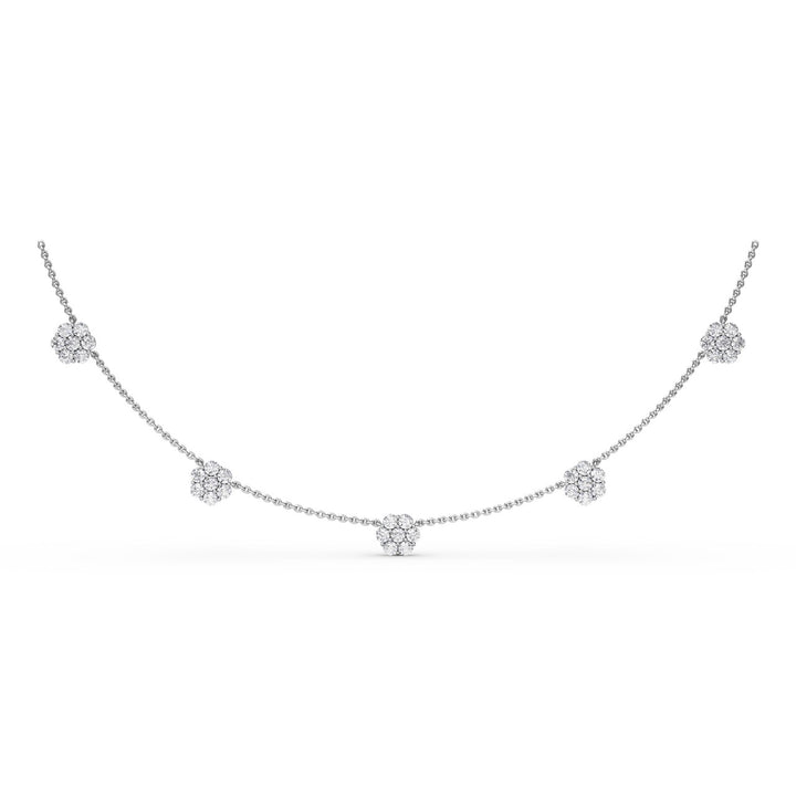 Magnolia Diamond Necklace