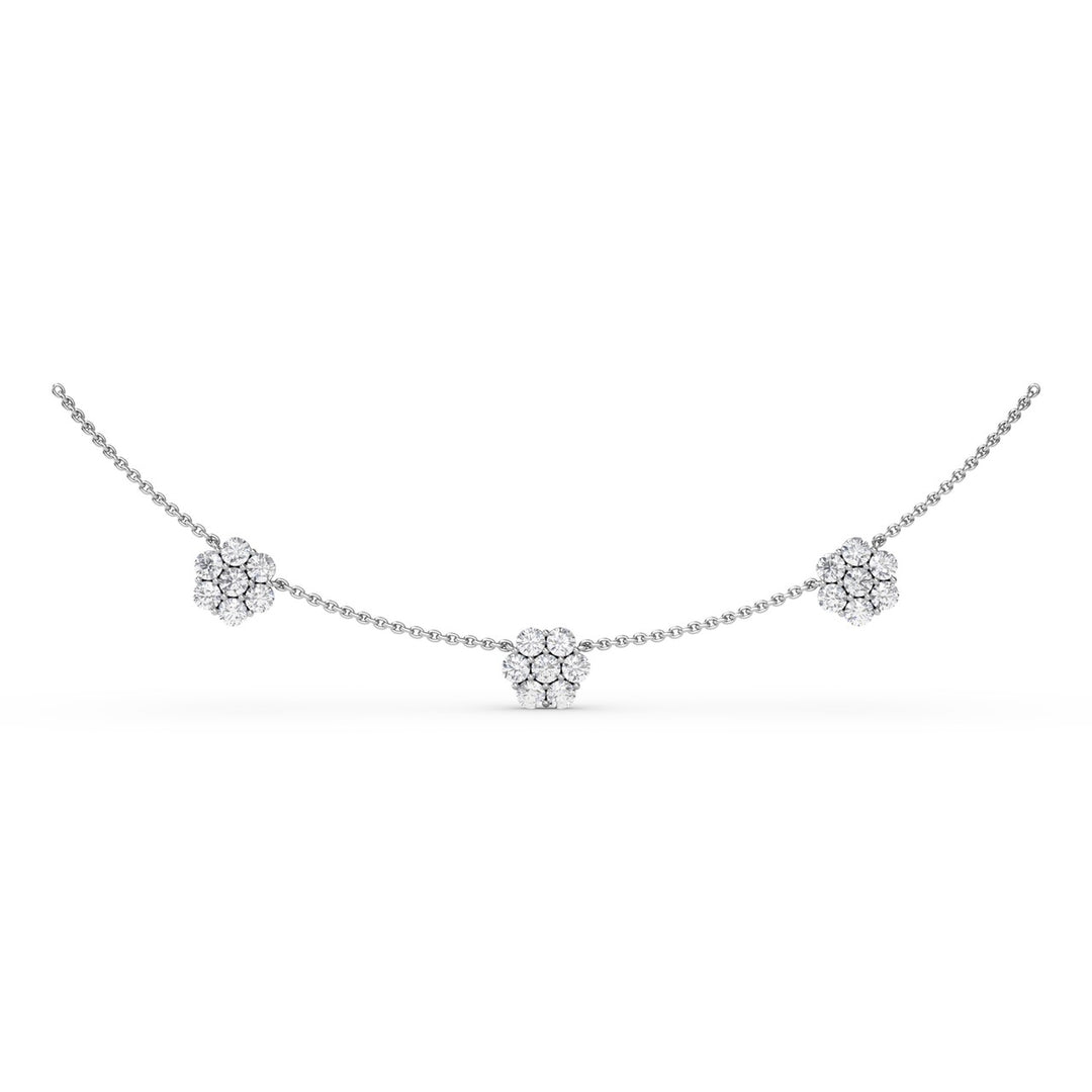 Magnolia Diamond Necklace