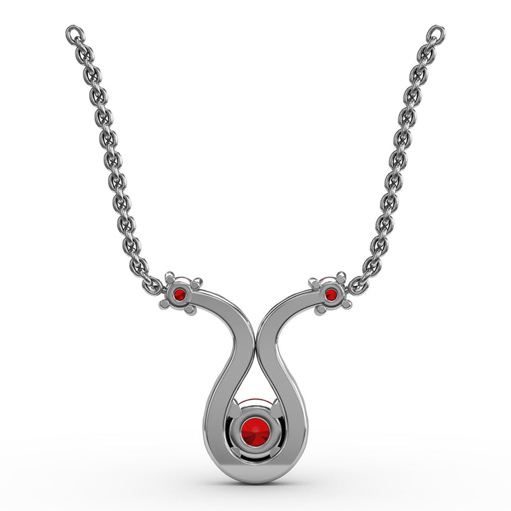 Full of Life Ruby and Diamond Pendant