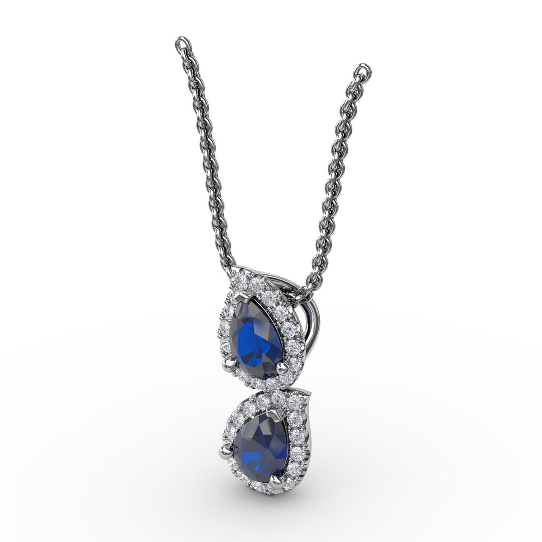 Double The Trouble Diamond Pendant