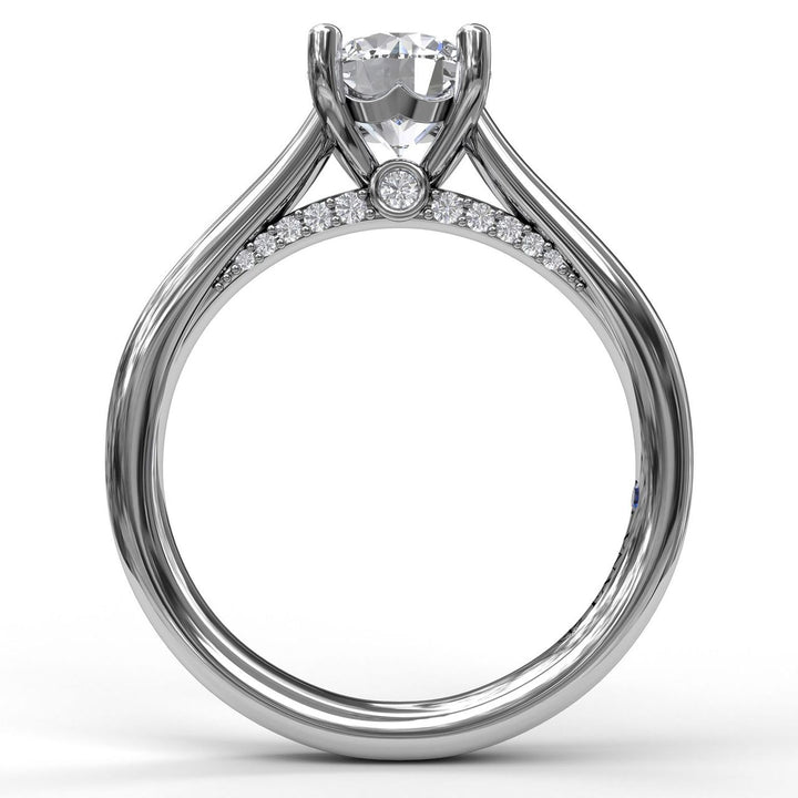 Love Forever Solitaire With Surprise Diamonds Engagement Ring