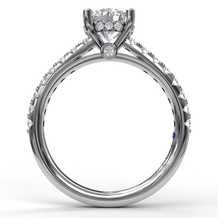 Timeless Single Row Engagement Ring