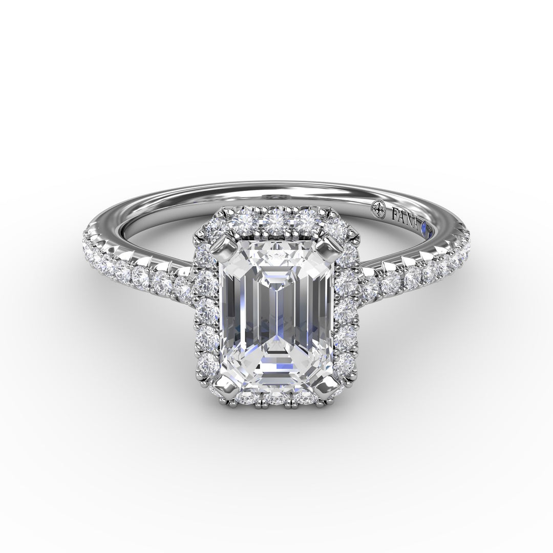 Emerald Cut Diamond Ring