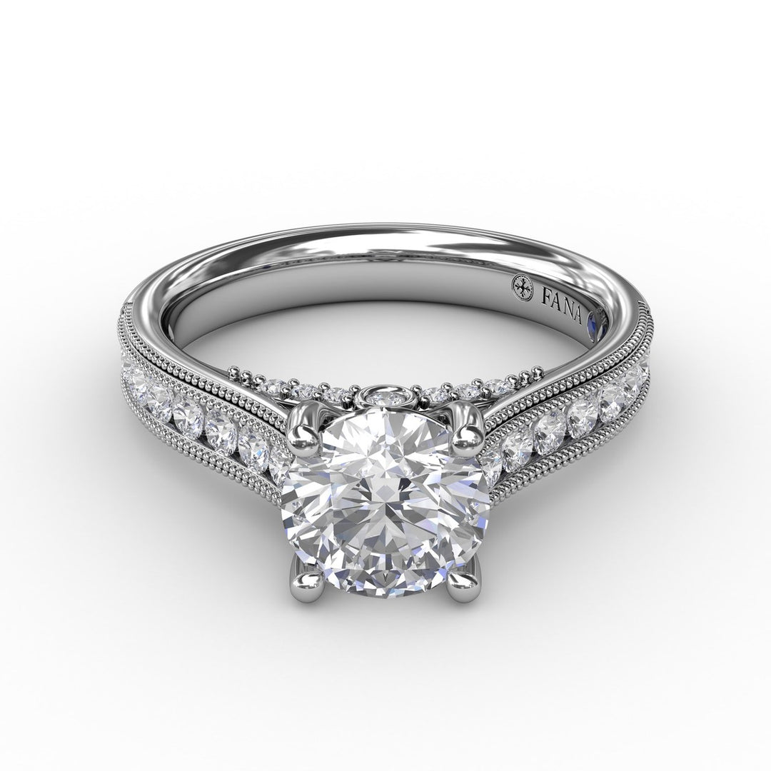 Classic Round Diamond Solitaire Engagement Ring