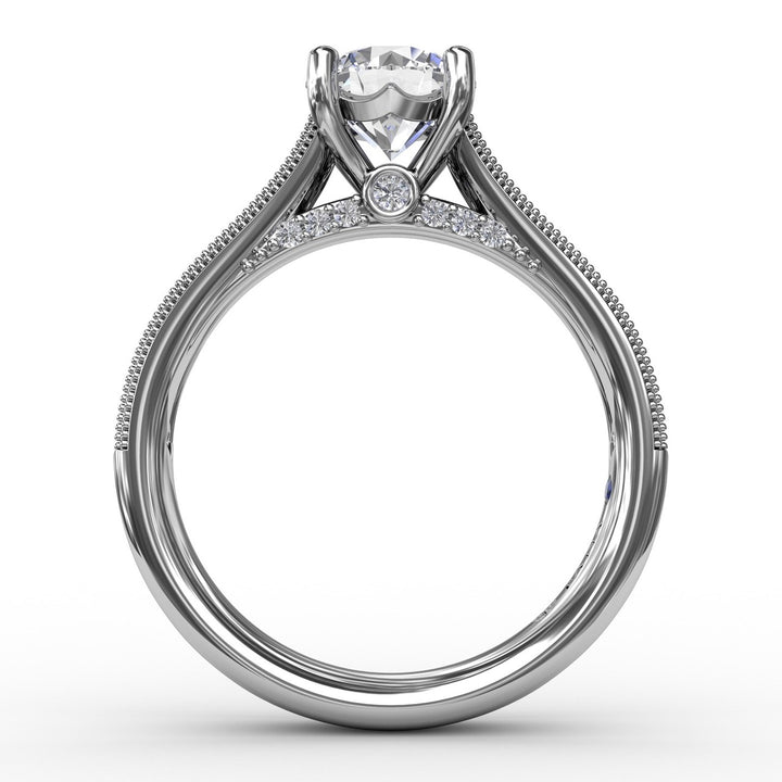 Classic Round Diamond Solitaire Engagement Ring