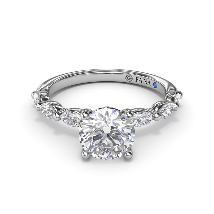 Perfectly Polished Diamond Engagement Ring