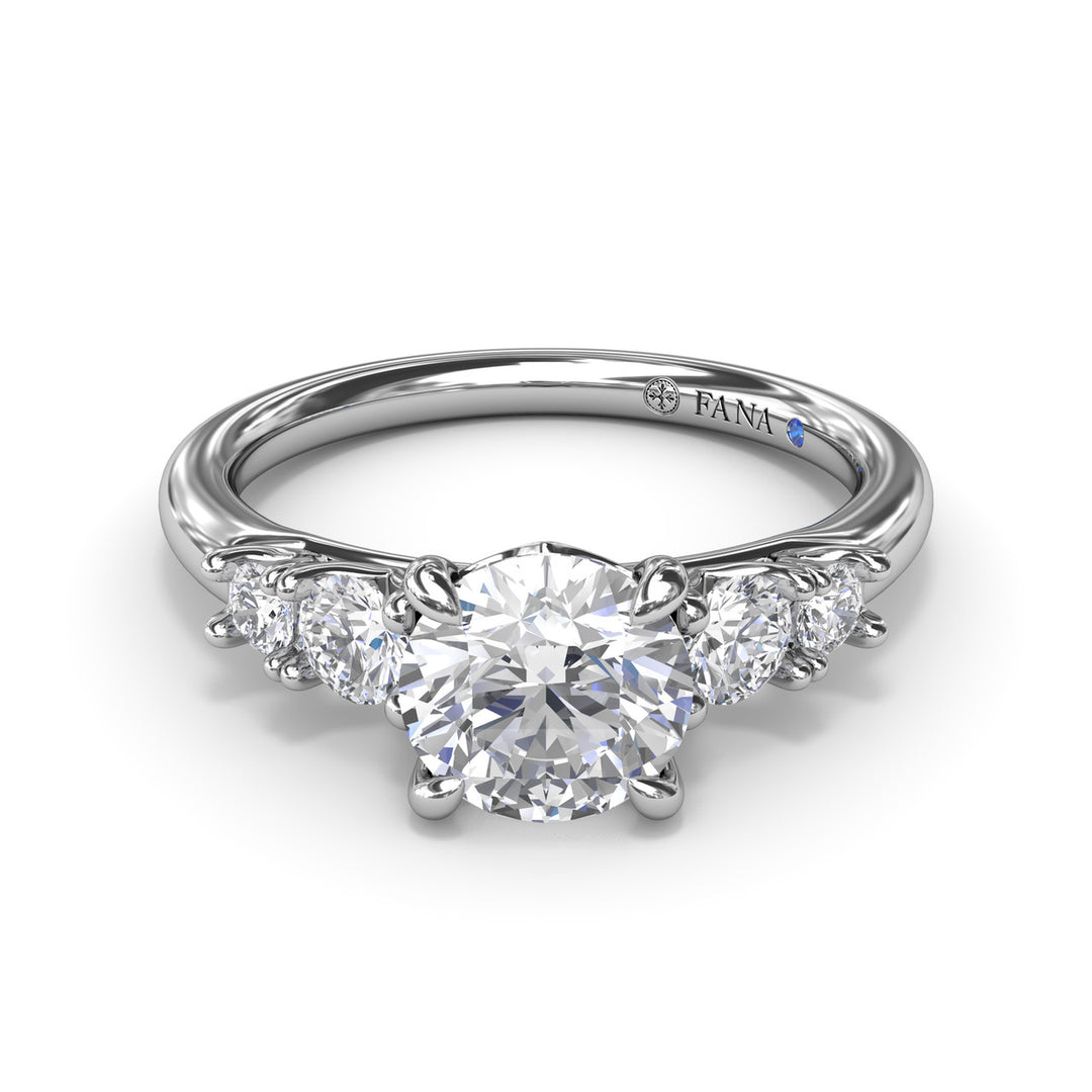 Strong and Striking Diamond Engagement Ring