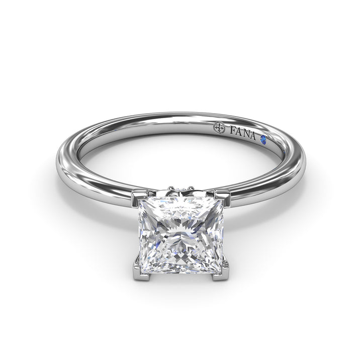 Princess-Cut Diamond Engagement Ring