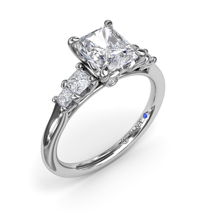 Radiant Diamond Engagement Ring