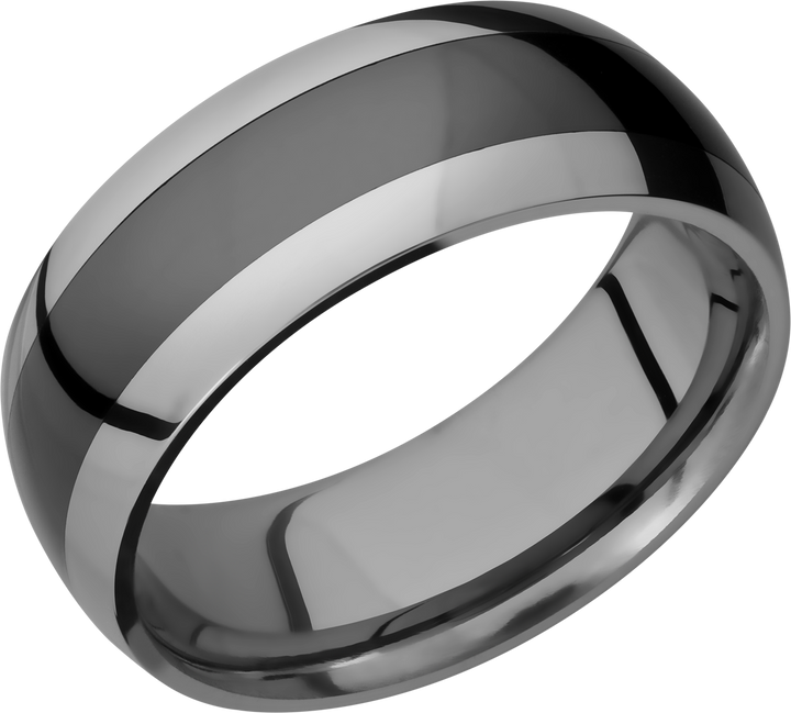 Ceramic and Tungsten Band