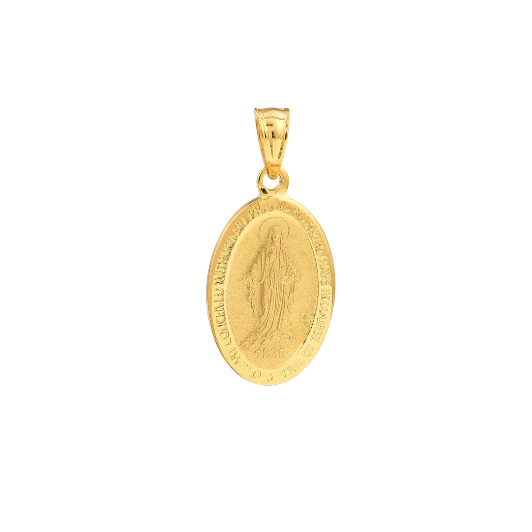 Oval Blessed Mary Medal