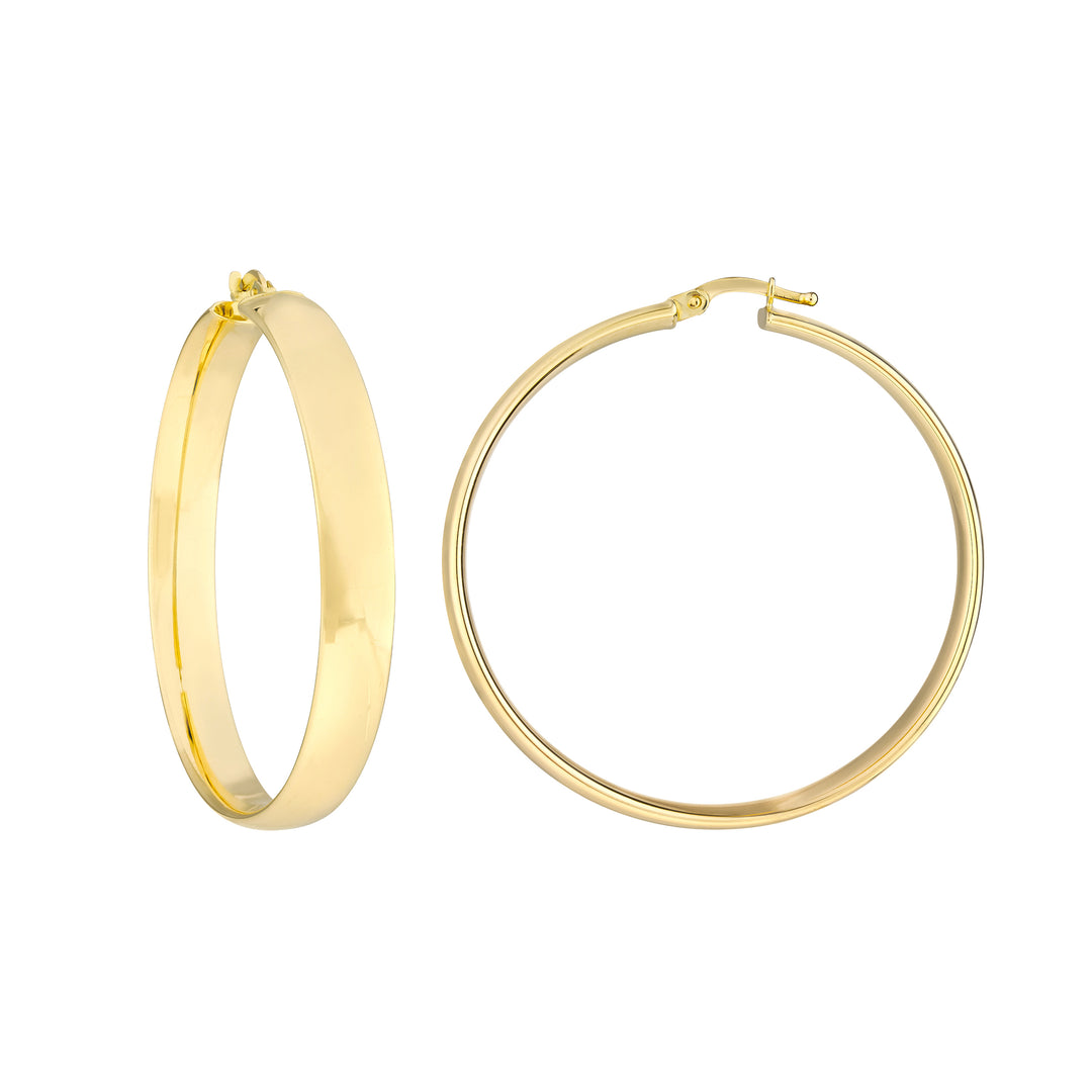 40MM ROUND POLISHED HOOP