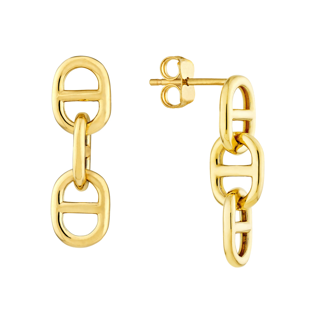 Double Link Earrings