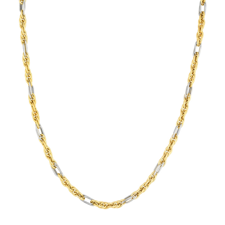 Two-Tone Mixed Rope Chain