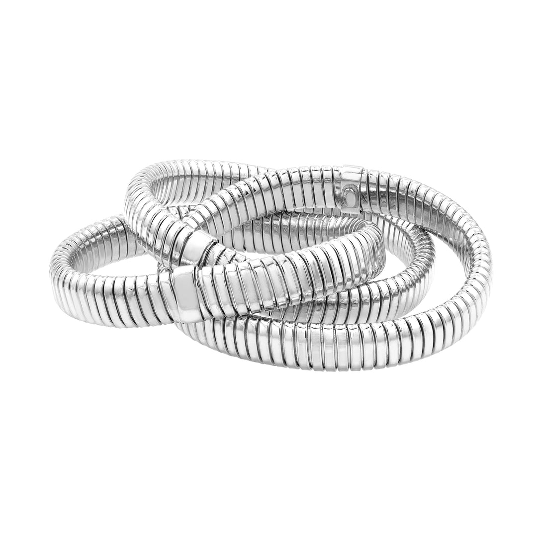 10mm Twisted Layered Tubogas Bangle