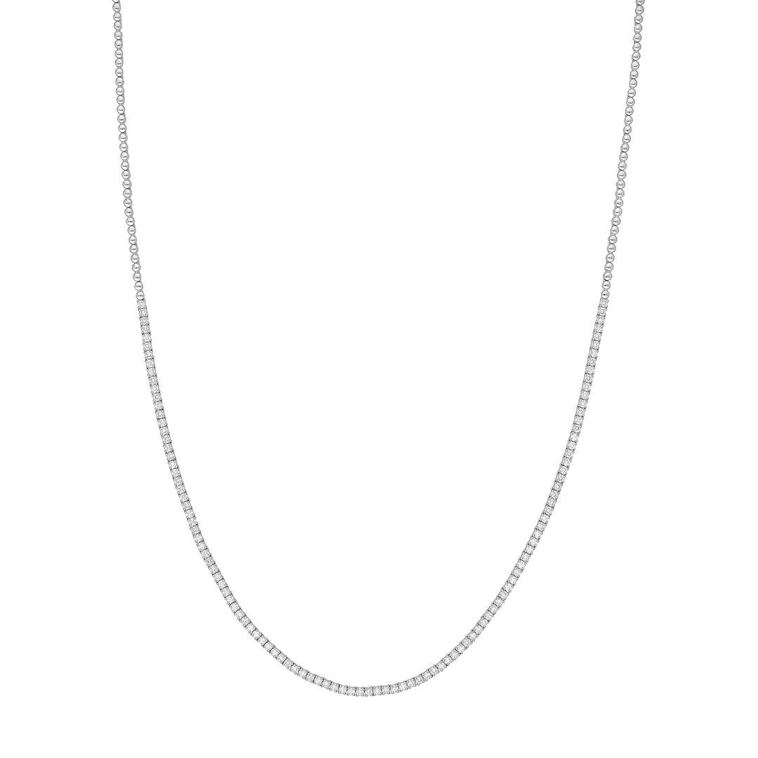 Diamond Half Tennis Necklace (2-1/8tcw)