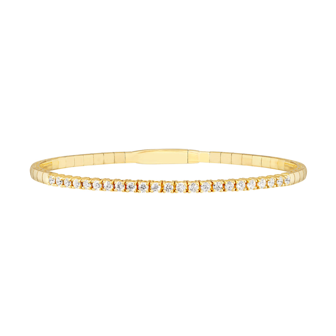 Diamond Flexi Tennis Bangle (1tcw)