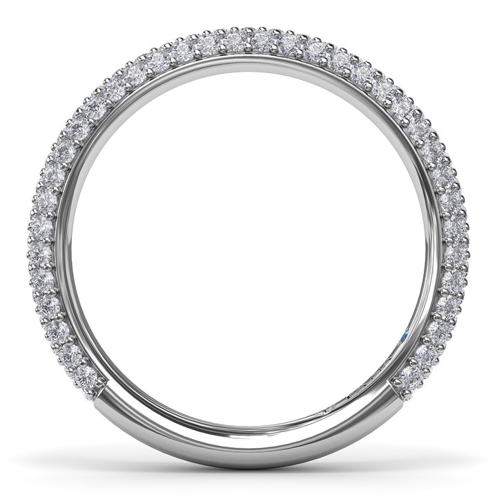 Pavé Diamond Wedding Band