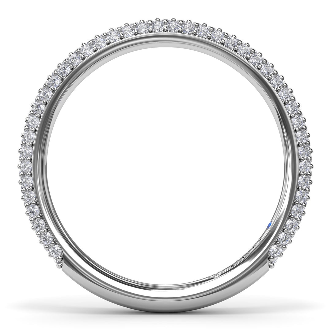 Pavé Diamond Wedding Band