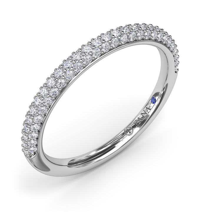 Pavé Diamond Wedding Band