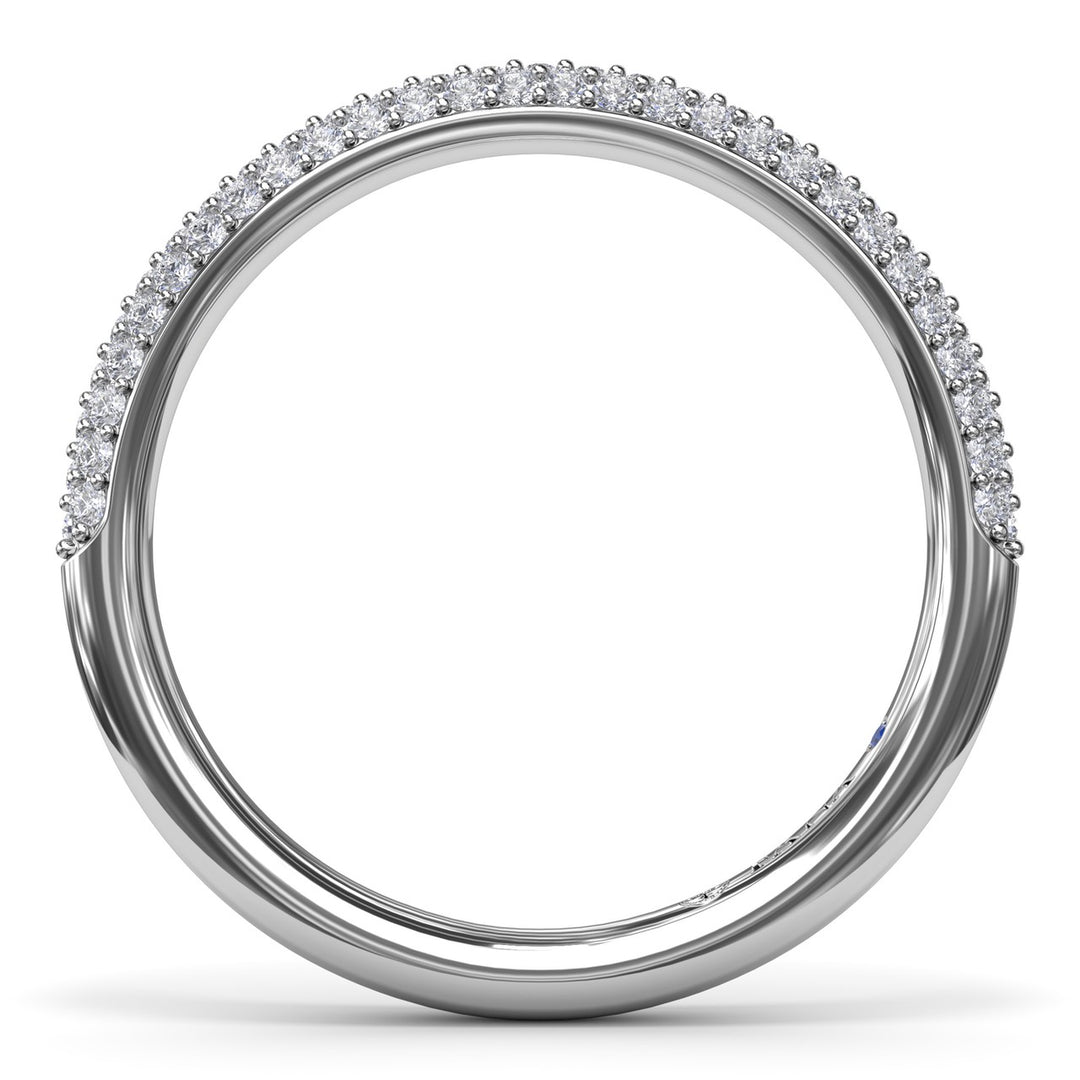 Pavé Diamond Wedding Band