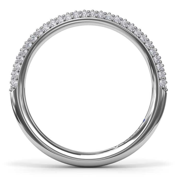 Pavé Diamond Wedding Band