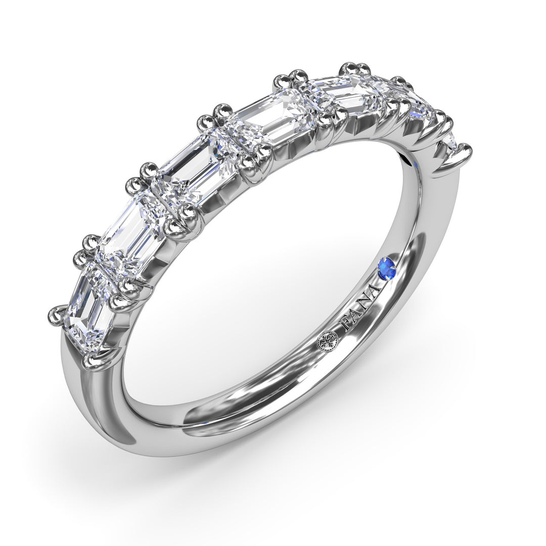 Baguette Diamond Wedding Band