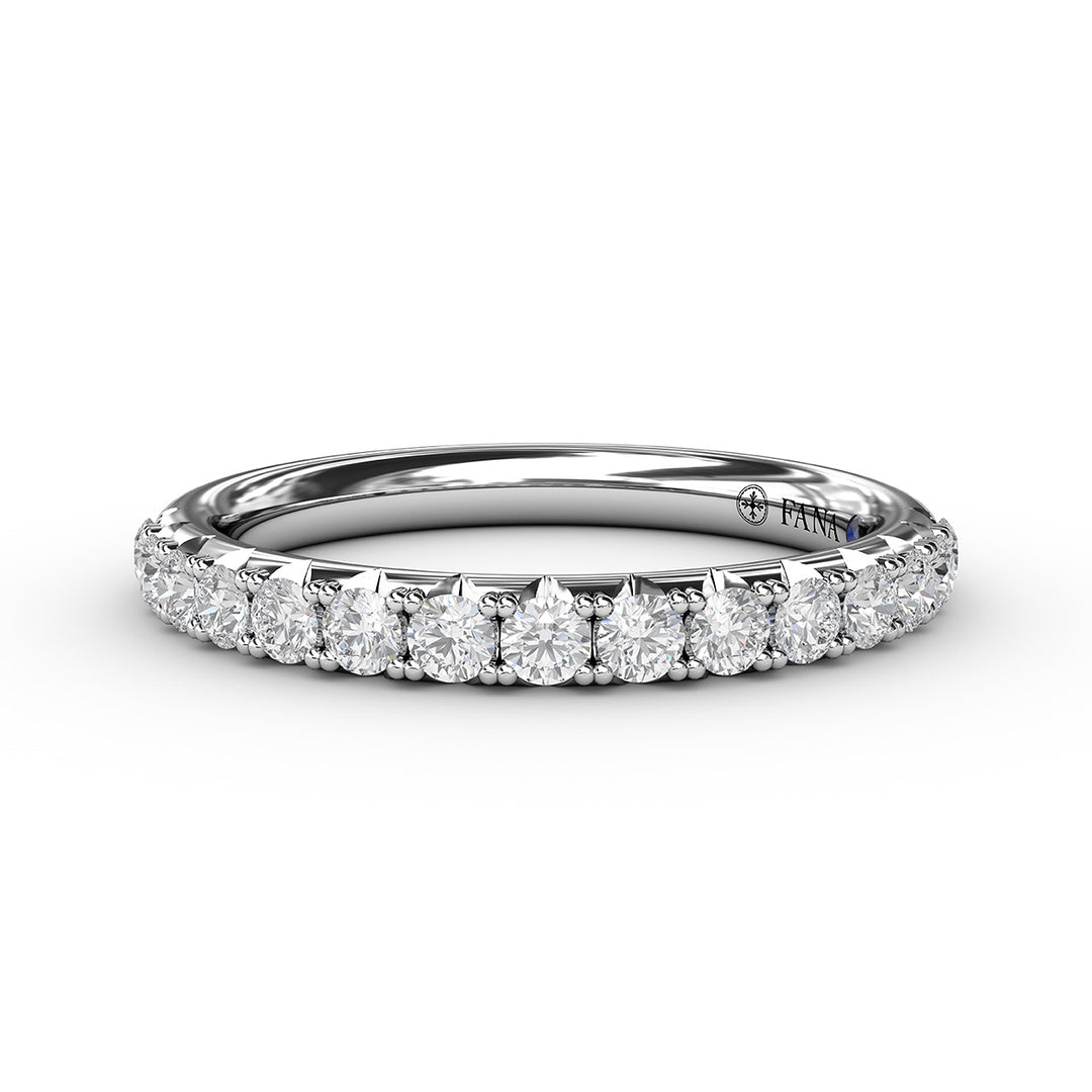 Pave Diamond Anniversary Band