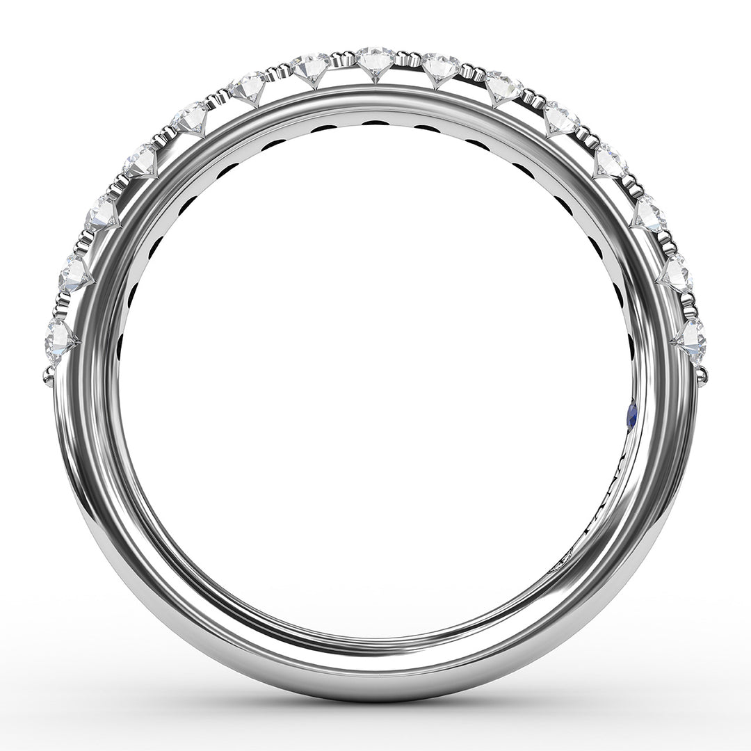 Pave Diamond Anniversary Band