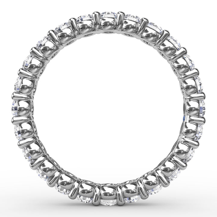 Shared Prong Eternity Band