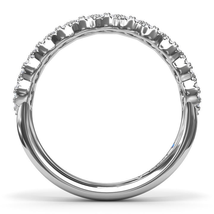 Marquise Shaped Diamond Band