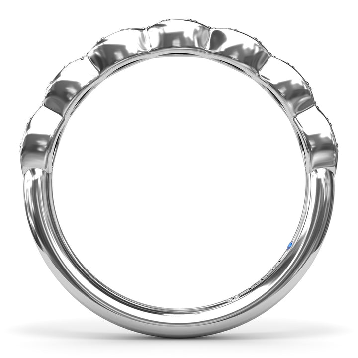 Bezel Set Diamond Band